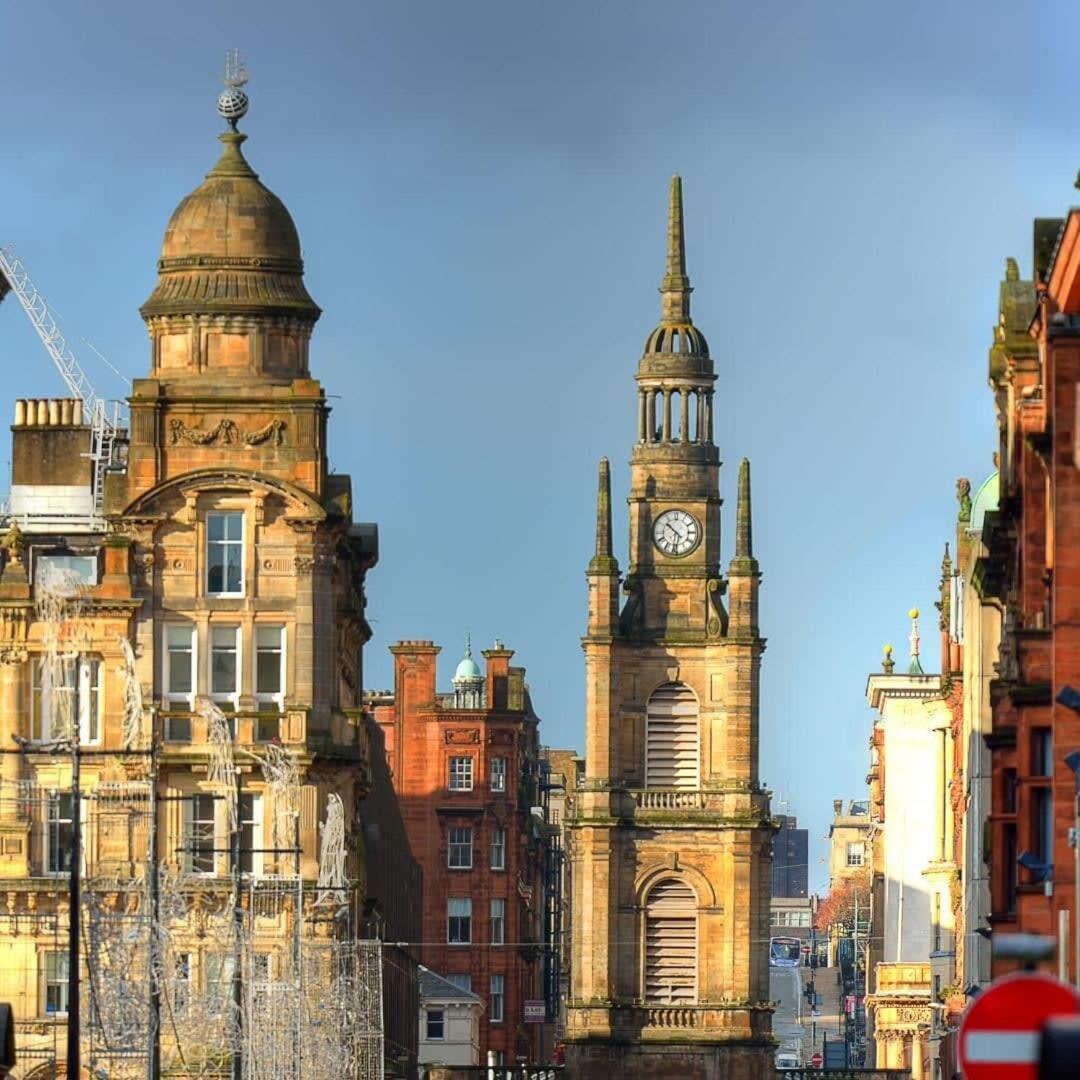 Modern And Refurbished Flat In Merchant City Glasgow Exterior photo